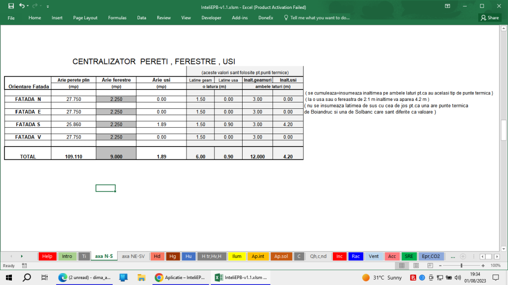 aplicatie program software audit energetic certificate energetice
