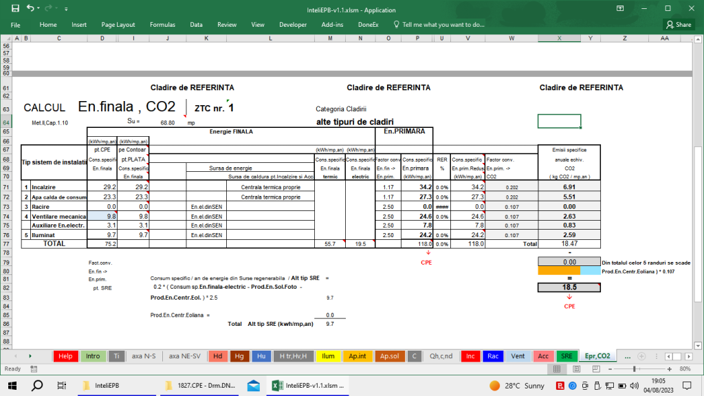 aplicatie program software audit energetic certificate energetice