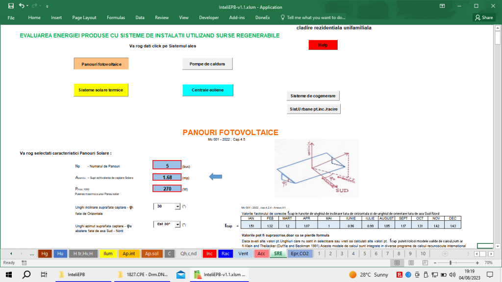 aplicatie program software audit energetic certificate energetice
